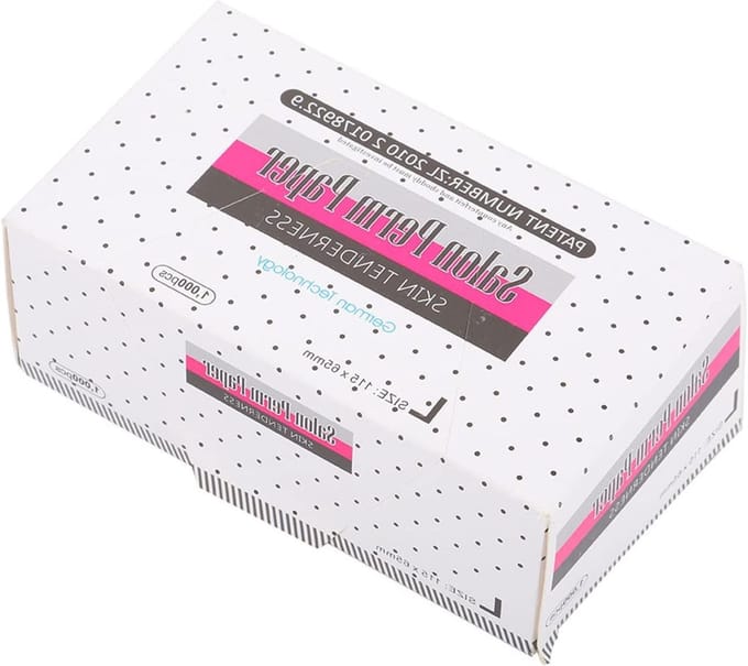 Ultra Dun Haarkrul Papier voor Permanente Krullen - Haarstylingshulpmiddel voor Rollers en Wraps