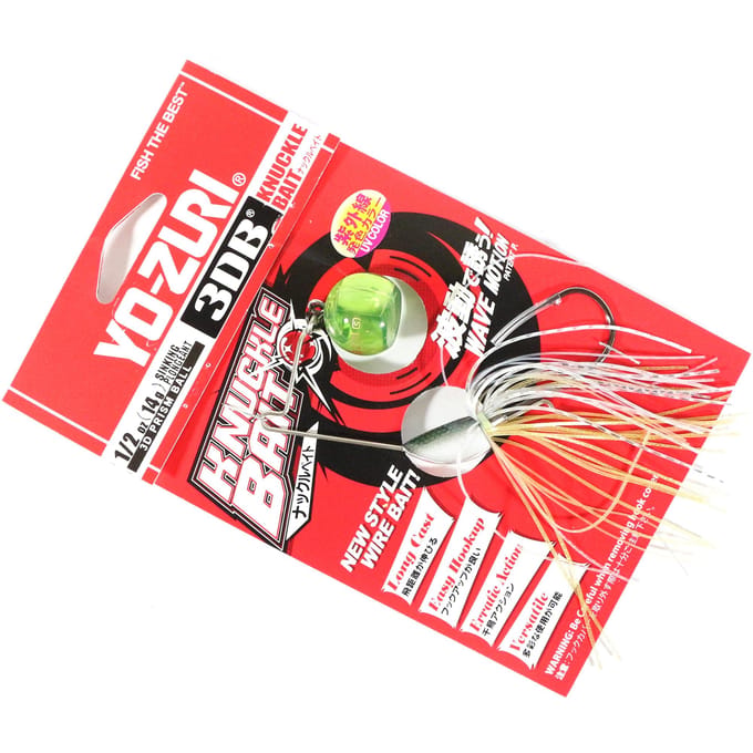 Yo Zuri Duel 3DB Knuckle Spinnerbait 1/2 oz Zinkend Kunstaas R1302-GZSH (4287)