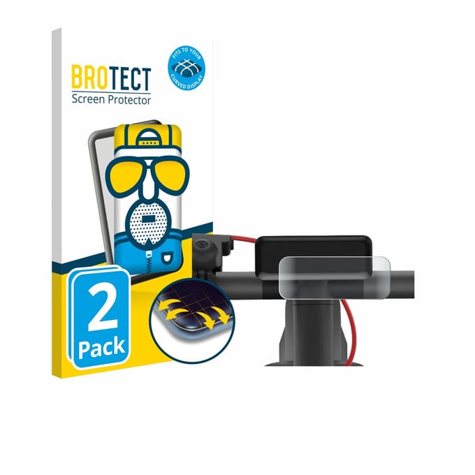 BROTECT - Screenprotector voor Navee V50i Pro - Folie Beschermfolie matte volledig dekking 2 Stuks