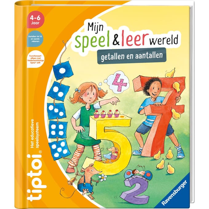 Ravensburger Tiptoi Mijn speel & leer wereld - getallen en aantallen Leerzame spellen