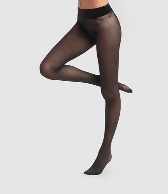 DIM Body Touch Semi Opaque 30 den panty XL zwart