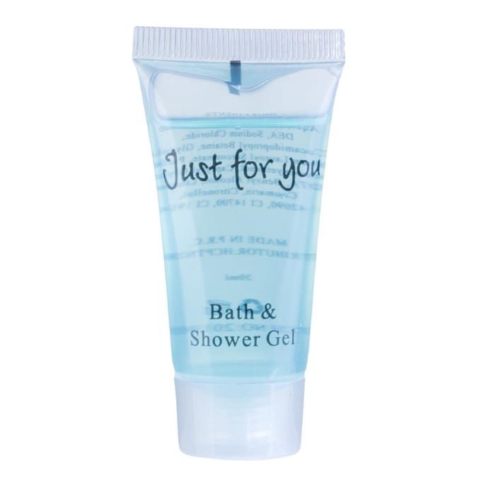 Just for You bad en douchegel gratis voor hotels (100 stuks)