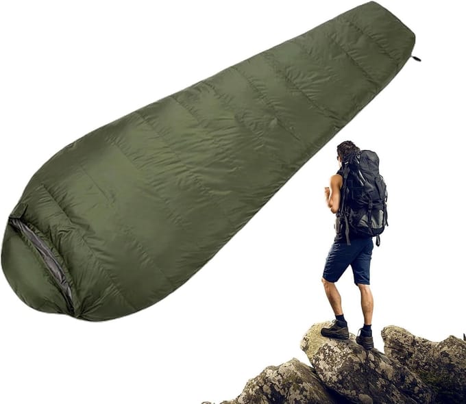 Slaapzak Winter - Kampeerzak - Buiten Reizen - Waterdicht Ontwerp - 210 cm - Niet gespecificeerd