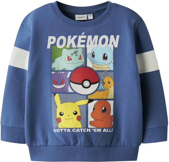 NAME IT - NMMJUSSY POKEMON NREG SWEAT BRU NOOS SKY - Jongens - Sweaters