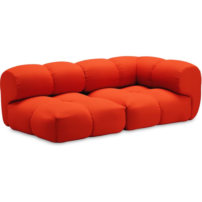 Objekte unserer Tage zander Sofa Design 03 rechts (2,5--zit) - Vidar 0542 Zuiver oranje