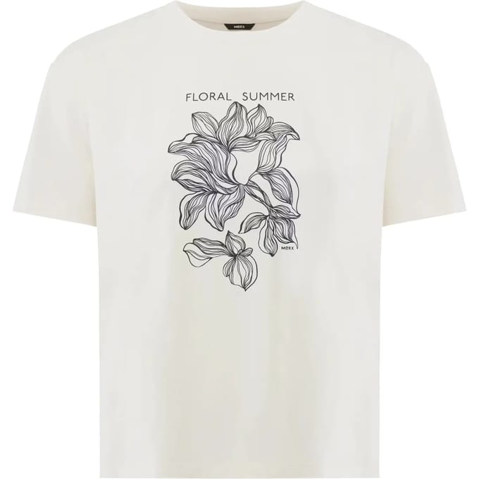 Grafisch bloemenprint T-shirt dames Mexx