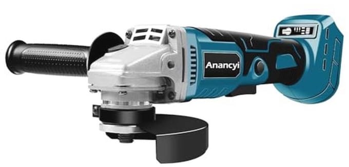 Accu-haakse slijper 18 V met borstelloze motor en 3 snelheden