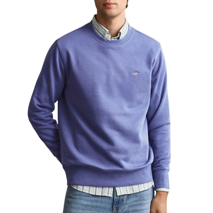 Gant Shield Crew Sweater Heren - Maat M
