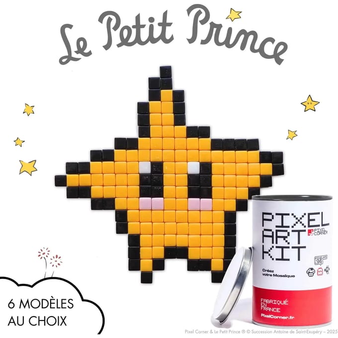 Bouwset mozaïek L'Étoile Gids Pixel Corner Le petit Prince