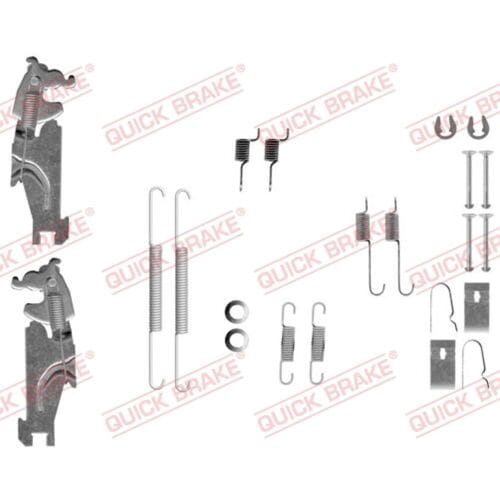 Toebehorenset, remschoenen QUICK BRAKE 105-0847S