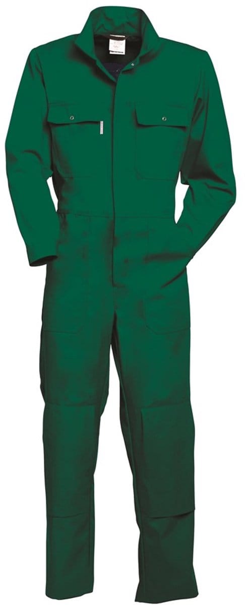 HAVEP Overall drukknoop kniezakken Basic 2412 - Flessengroen - 60