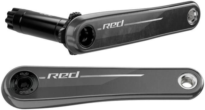 Sram Red Xplr Dub Wide E1 Pedaalarm Zilver 167.5 mm
