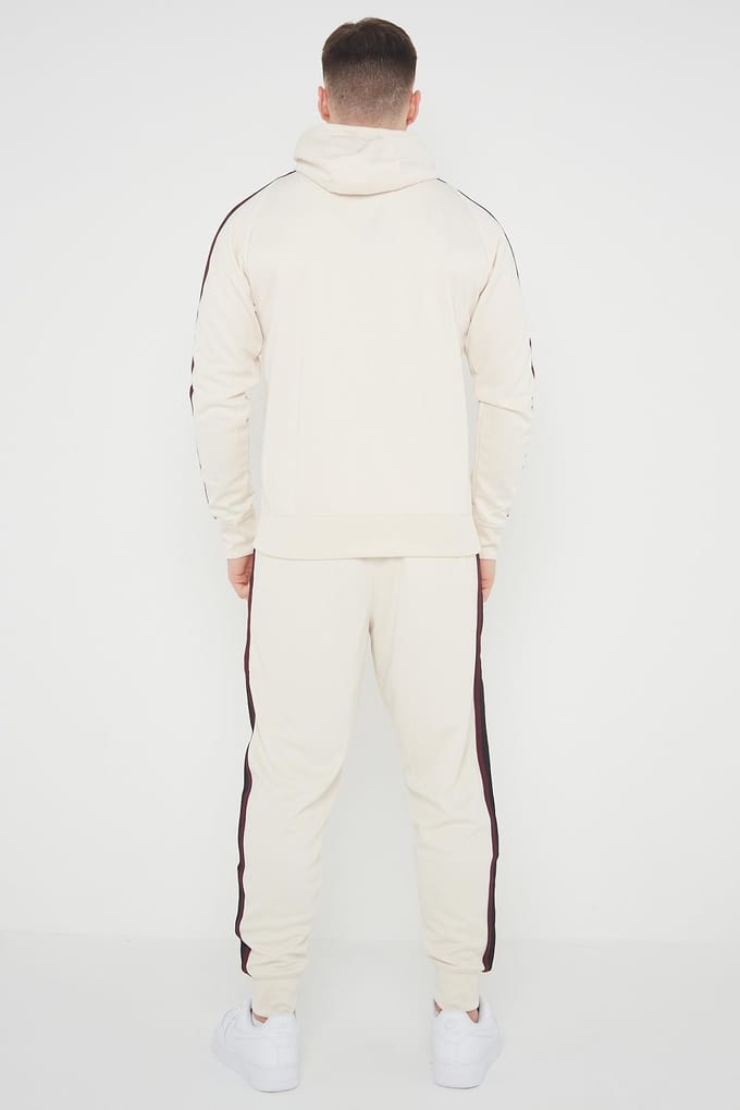 Nike Tribute poly trainingspak voor heren in crème