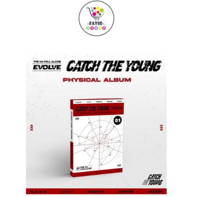 Catch The Young 1er Album EVOLVE No POB white