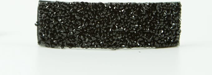 Klikklak zwart glitter