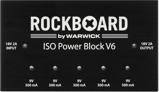 Rockboard ISO Power Block V6 - Voedingseenheid voor effect-units