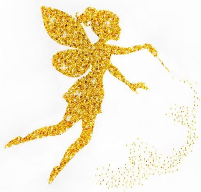 MiniArt Crafts golden fairy