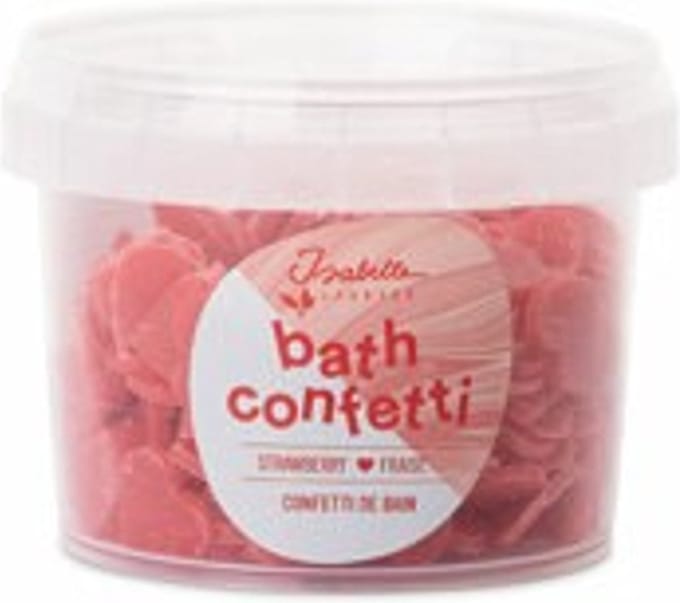 Badconfetti rood aardbei 35 gr.