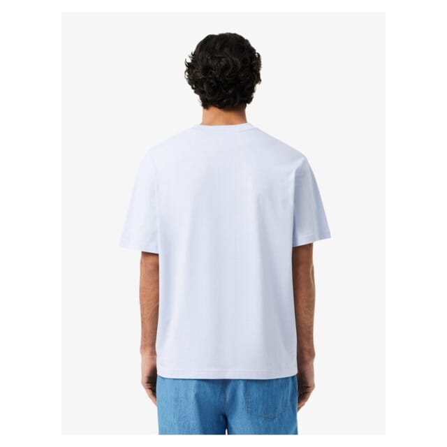 Lacoste 1ht1 Men's Tee-shirt T-shirts Lichtblauw Th7318-61