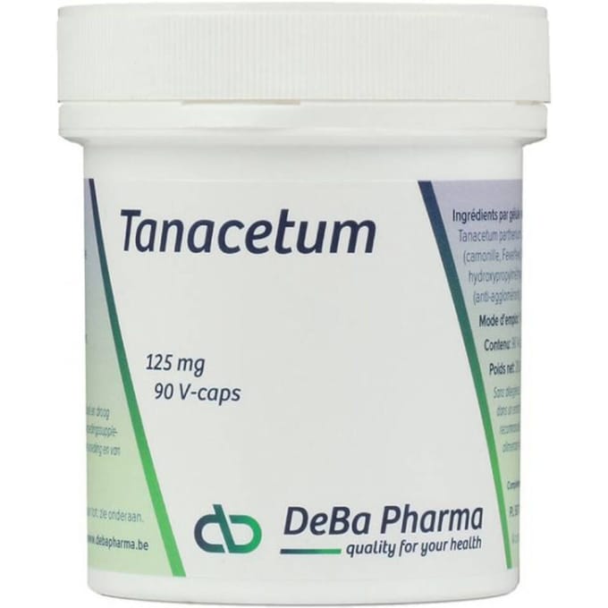 DeBa Pharma Tanacetum 125mg 90 Capsules
