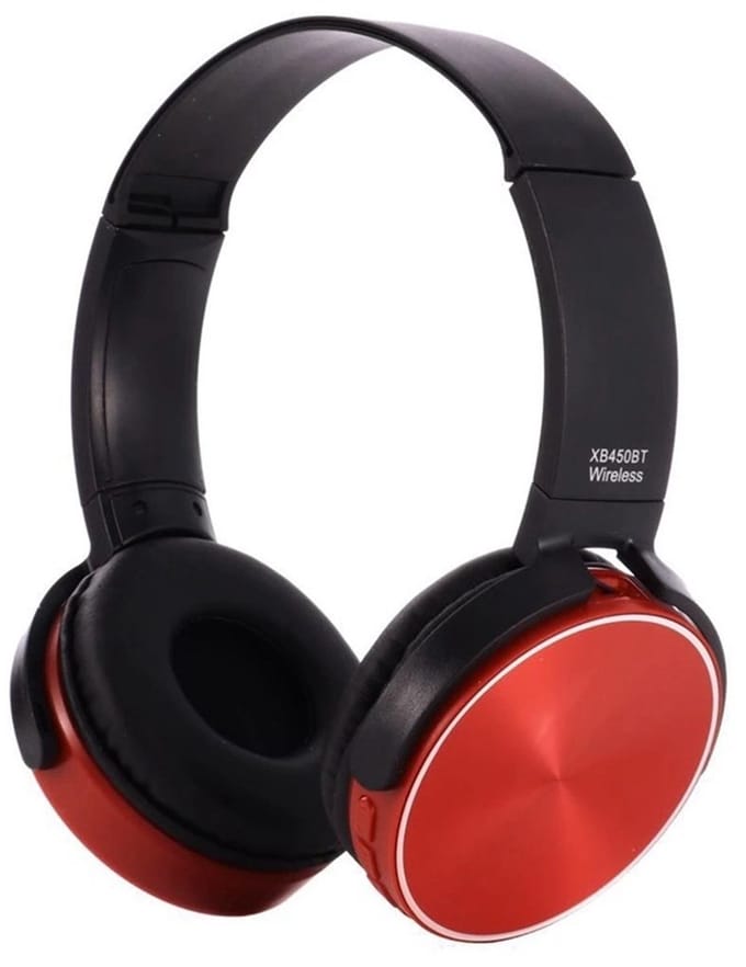 Hbs Xb450bt Draadloze On-ear Koptelefoon Rood