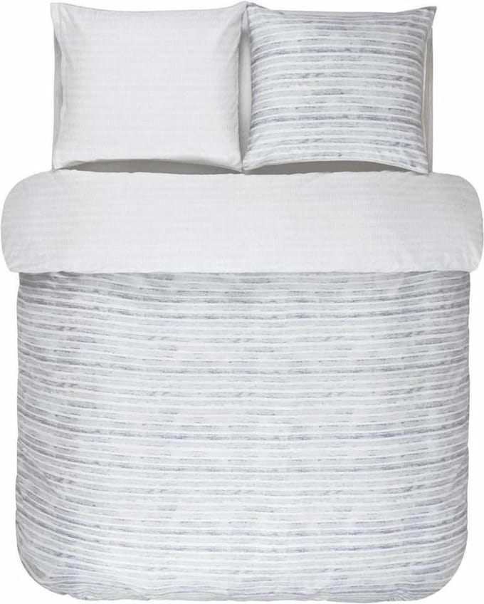 Marc O'Polo Veln Kussensloop - Silver 60x70