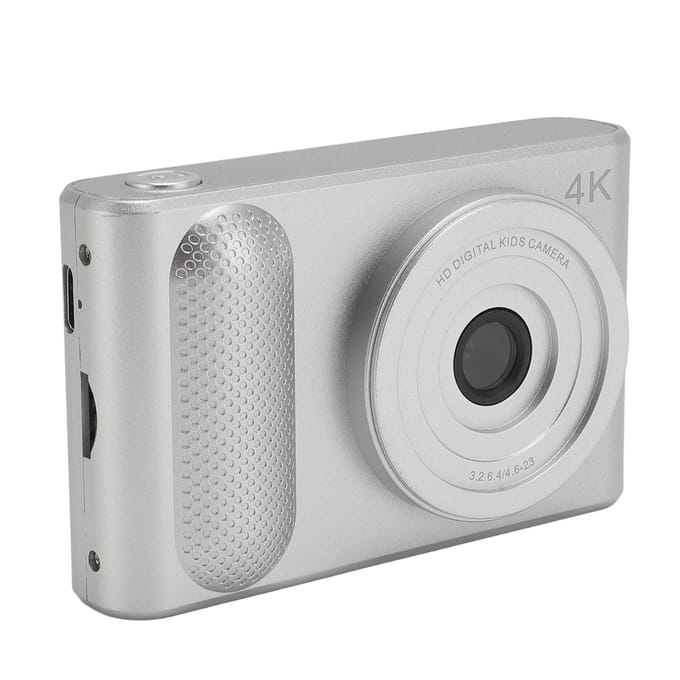 4K Digitale Camera 48MP HD 16x Digitale Zoom Autofocus Draagbare Zak Micro SLR Camera met 2,4 Inch zilver