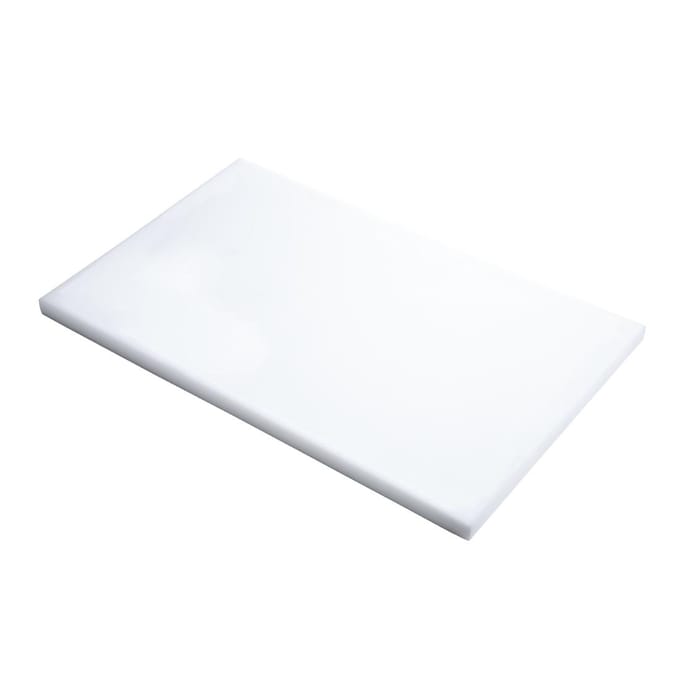 Gastro M HDPE Snijplank Wit 600x400x20 GN344 - Dikke Plank - Horeca