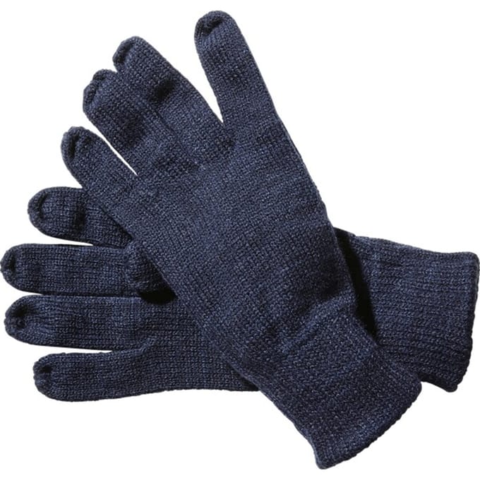 Jan Vanderstorm herren Handschoenen - One-Size - donkerblauw - Plus Size