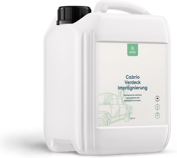 eco:fy® Impregnatie cabriokap • waterafstotende behandeling voor het dak