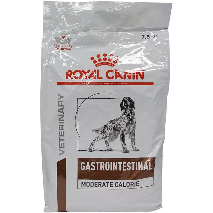 Royal Canin Veterinary Diet Gastro Intestinal Moderate Calorie - Hondenvoer - 7.5 kg