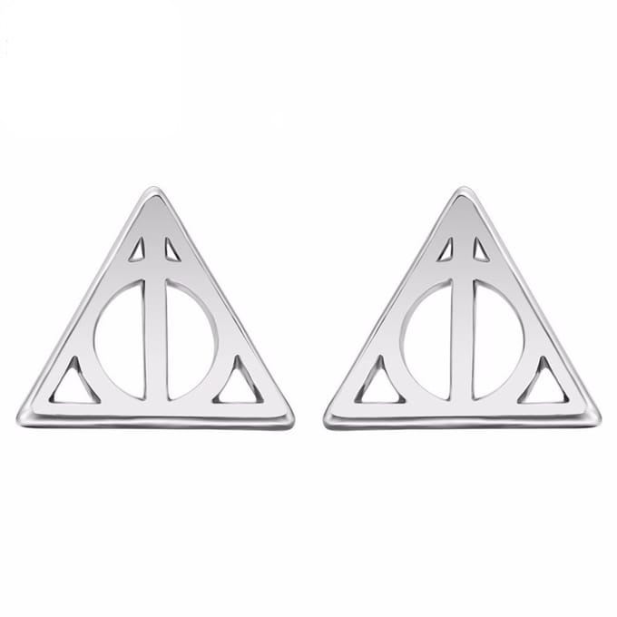Deathly Hallows oorbellen - Harry Potter oorstekers - Relieken van de dood