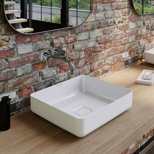 Kaldewei MIENA washbasin bowl 3184, 40 x 40 cm 909506003001