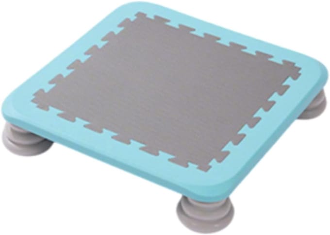 Mini Trampoline - Springkussen Kinderen - Binnen Spelen - Antislip Basis - 65 cm - Blauw