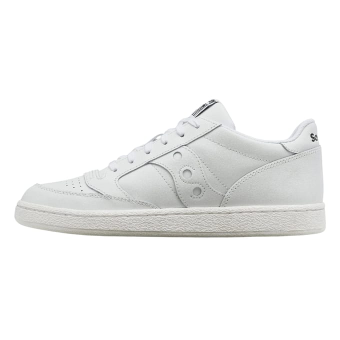 Saucony Heren Jazz Leather Court Trainers (Wit)