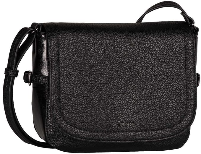 Gabor schoudertas Noelle Saddle Bag Black zwart