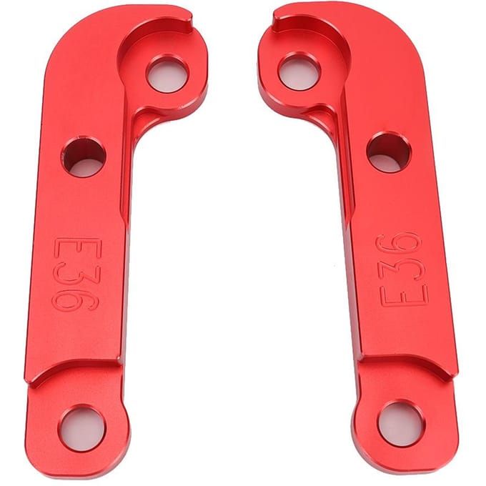 Auto Stuur Drift Lock Adapter Verhoging Draaihoek 25 procent 30 procent Past voor E36 M3(Rood )