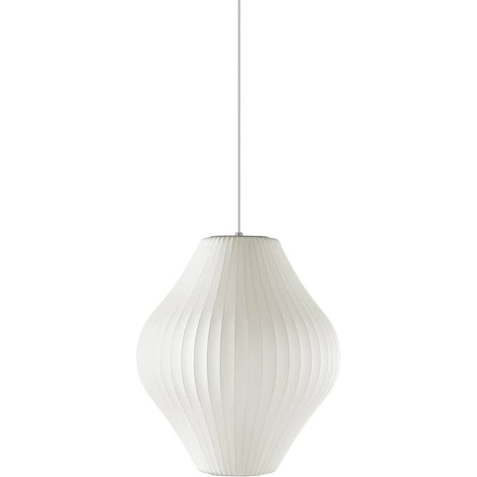 HAY Nelson Pear Bubble Hanglamp M Off-White - Herman Miller