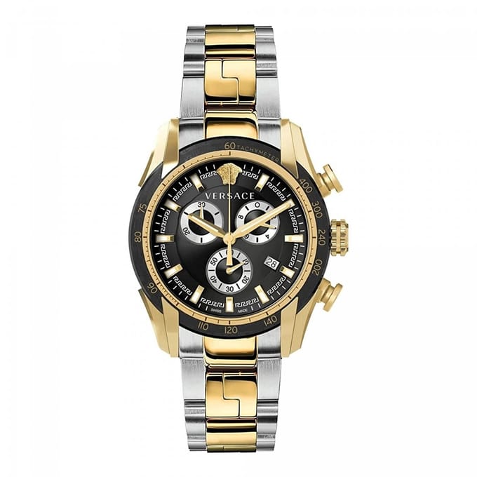 Versace VE2I00421 horloge mannen - Roestvrij Staal - goud