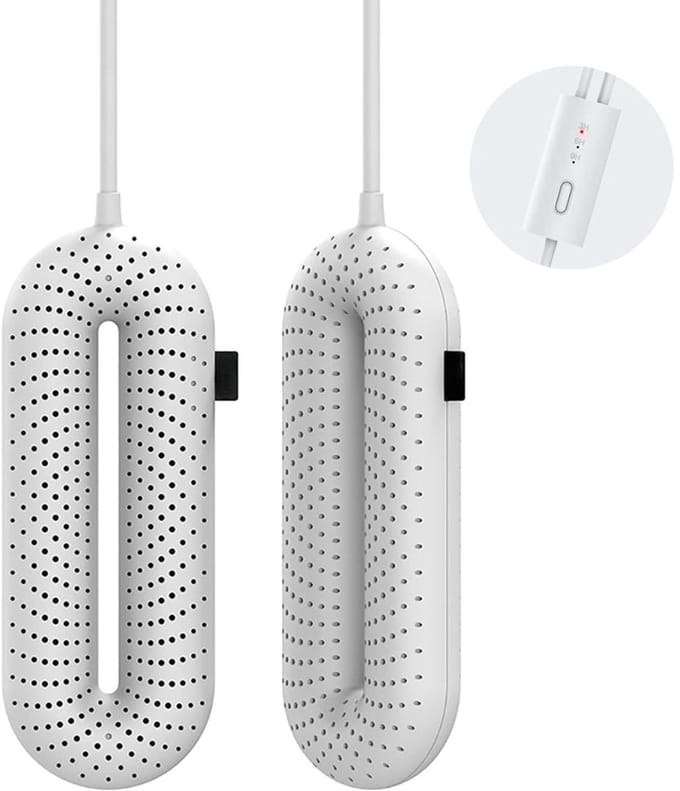 Zyrex® Schoenendroger - Schoenendroger electrische - Schoenendrogers - Wit - ‎17cm x 8cm x 3cm