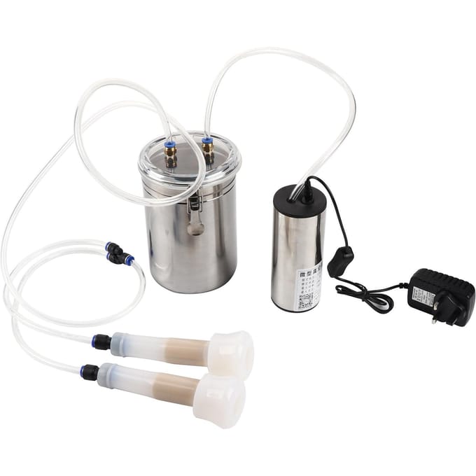 2L Geit Schapen Koe Melkset Draagbare Elektrische Melkmachine (voor Koe)