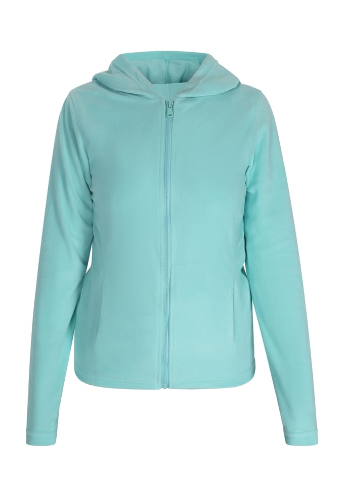 Mymo Fleece jas Dames turkoois
