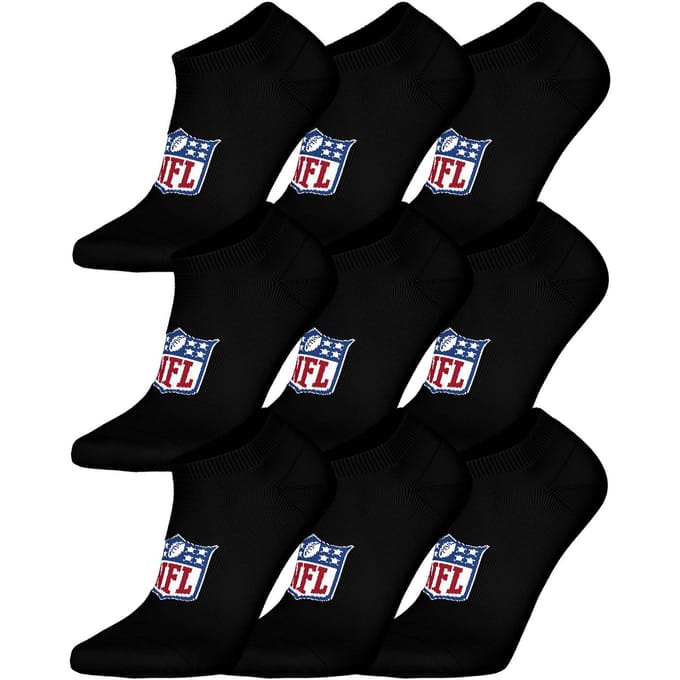 NFL Sokken NFL SHIELD 9Pack Sneaker Socks 9-pak