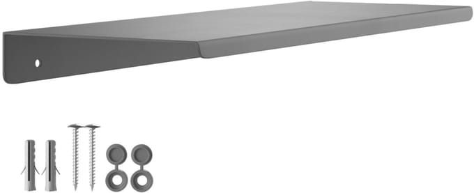 Wandplank HOVER-IV 350x130x30mm antraciet