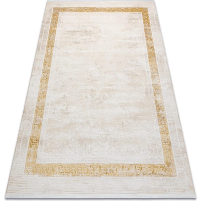 Kleden Rugsx Modern tapijt DUKE 51524 crème / goud 80x150 cm