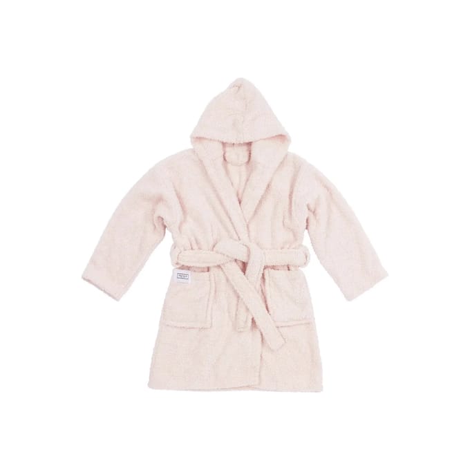 Meyco Baby Uni badjas - badstof - soft pink - 86/92