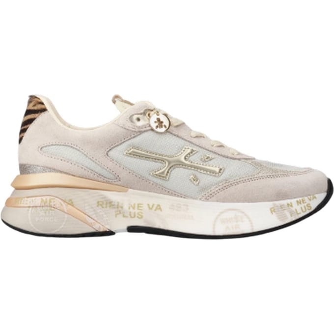 sneaker vrouw Premiata - moerund - beige