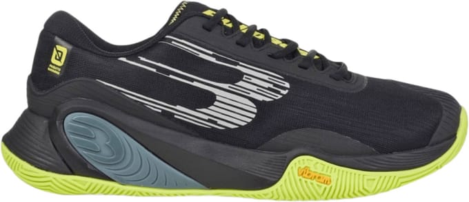 Bullpadel Hack Vibram 25i Padelschoen Heren Zwart