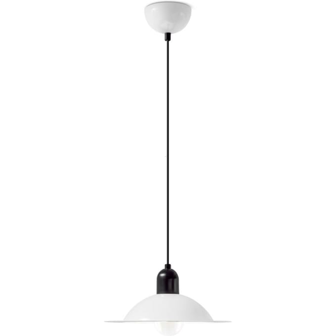 Stilnovo Lampiatta LED hanglamp, Ø 28 cm, wit