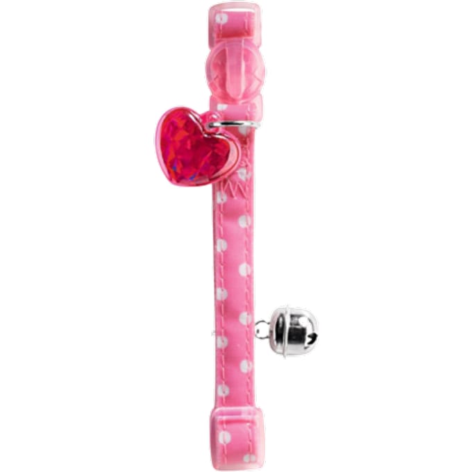 Hunter KHB Glossy Dots Kattenhalsband - Roze